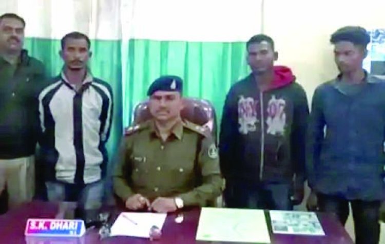 बंद पड़े पॉवर प्लांट में करीब 50 चोरों ने बोला धाबा, तीन गिरफ्तार