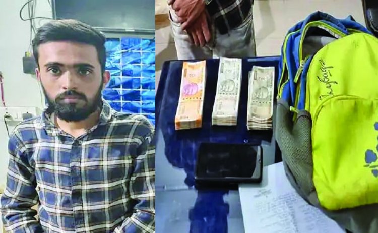 बिस्किट कारोबारी को चूना लगाने रची थी लूट की फर्जी कहानी, कर्मचारी गिरफ्तार