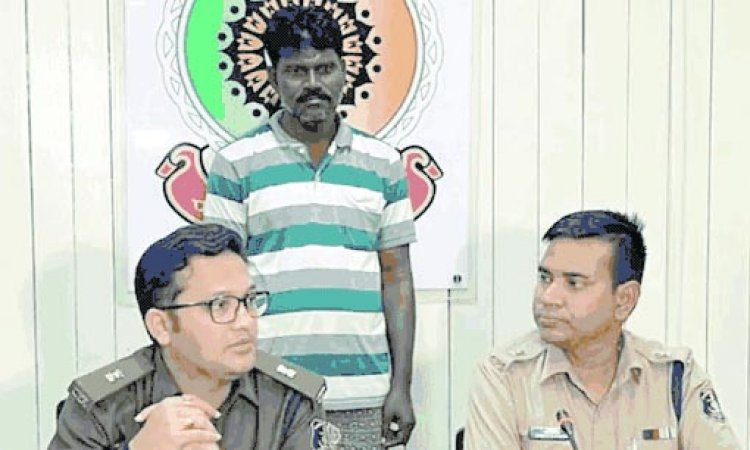 रायपुर पुलिस की गिरफ्त में आंध्रप्रदेश का शातिर चोर, छत्तीसगढ़ के रायपुर-दुर्ग सहित कई शहरों में उठाईगिरी व चारियों को दे चुके हैं अंजाम