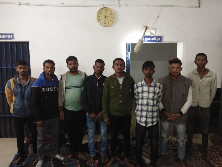 पुरानी रंजीश को लेकर प्राणघातक हमला, दुर्ग पुलिस ने नाबालिग सहित 9 लोगों को पकड़ा