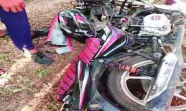 सड़क हादसे में एक छात्र की मौत, दो गंभीर