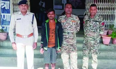 वृद्ध के हत्या कर फरार आरोपी को पुलिस ने पकड़कर भेजा जेल