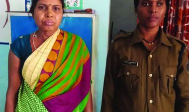 नशीली दवाई के अवैध बिक्री मामले में फरार महिला पुलिस गिरफ्त में