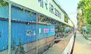 वंदे भारत ट्रेन पर पथराव, टूटे खिड़कियों के शीशे