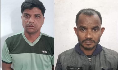 अर्न्तराज्यीय चोर गिरोह के दो सदस्य ढाई लाख के जेवरातों के साथ दुर्ग में पकड़ा गया