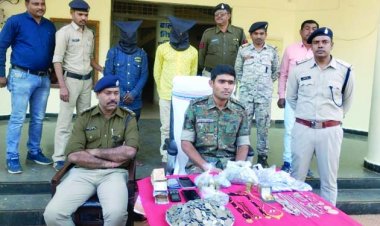 मोहला पुलिस को मिली बड़ी कामयाबी, दो चोरों से सोना-चांदी व नगदी सहित 4.16 लाख का माल जब्त