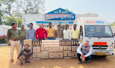 4 लाख रुपए की अवैध शराब के साथ पूर्व पार्षद सहित दो गिरफ्तार