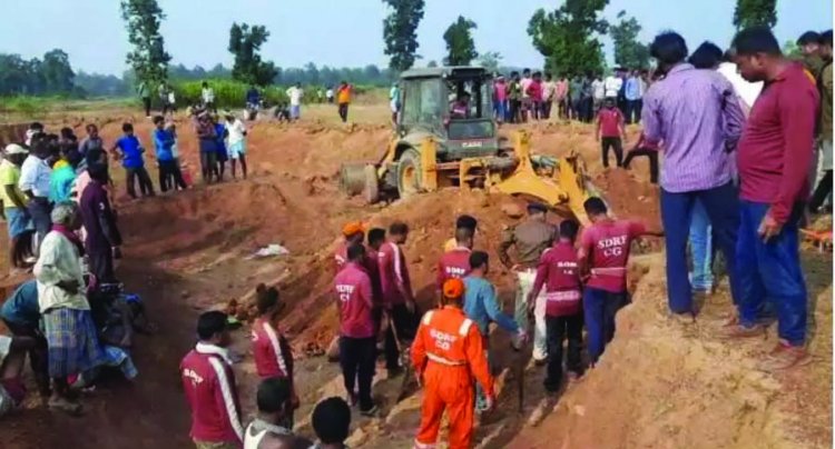 छुई खदान धंसने से अब तक 7 मजदूरों की हुई मौत, जारी है रेस्क्यू