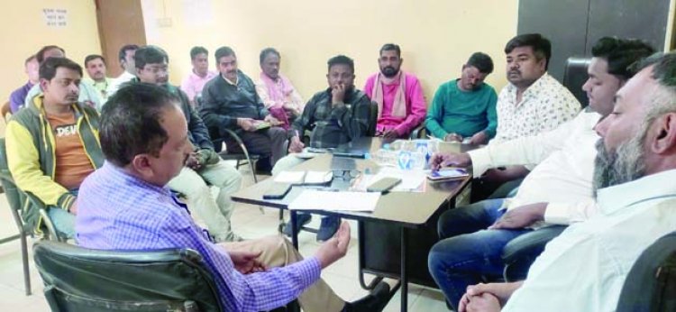 स्वच्छता को लेकर स्वास्थ्य प्रभारी ने अलर्ट रहने कहा, पानी की हो रही हर दिन जांच