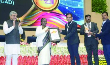 बिलासपुर जिला प्रशासन की वेबसाइट को राष्ट्रपति ने किया सम्मानित