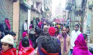 सिलिंडर फटने से घर में लगी आग, 4 बच्चों समेत जिंदा जले 6 लोग