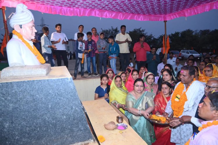 जयंती पर याद किए गए ताराचंद साहू, साहू समाज ने निकाली भव्य बाइक रैली