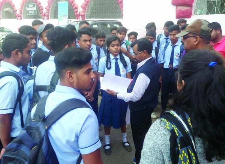 विद्यार्थियों व स्टाफ की शिकायत पर जेआरडी स्कूल दुर्ग के प्राचार्या का तबादला