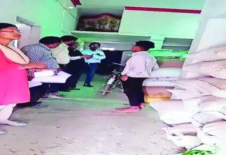 करोड़ों का धान जब्त