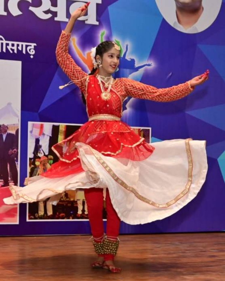 भरतनाट्यम में दुर्ग की पलक उपाध्याय को मिला प्रथम पुरस्कार