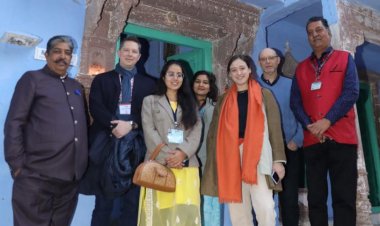 शहर की स्थापत्य कला और शहर की सरलता देखकर मोहित हुए विदेशी मेहमान