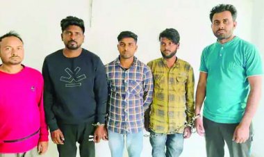 19 लाख की ठगी करने वाले जामताड़ा गैंग के पांच बदमाश गिरफ्तार, आरोपियों से 151 फर्जी सिम कार्ड भी जब्त