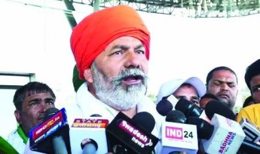 छत्तीसगढ़ पहुंचे टिकैत ने कहा, लंबा चलेगा किसानों का आंदोलन