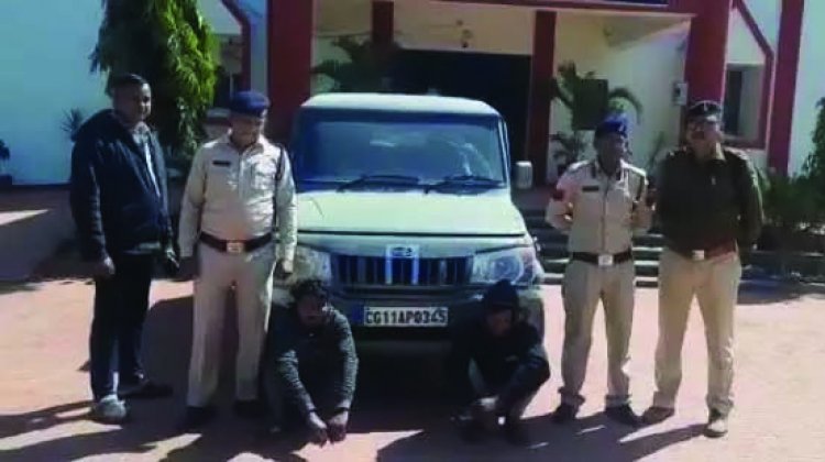 बकरी चोर गिरोह के दो सदस्य गिरफ्तार