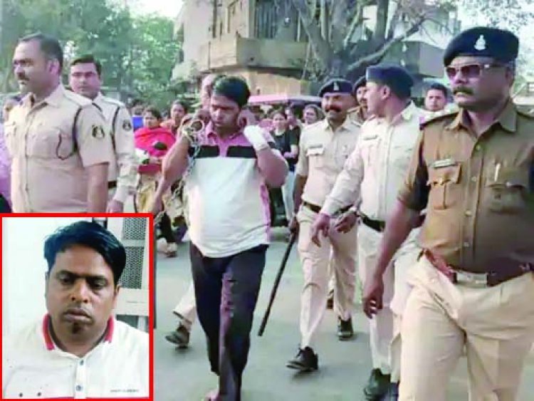 नाबालिग लड़की को गंडासा मारने वाले आरोपी को फांसी देने की मांग