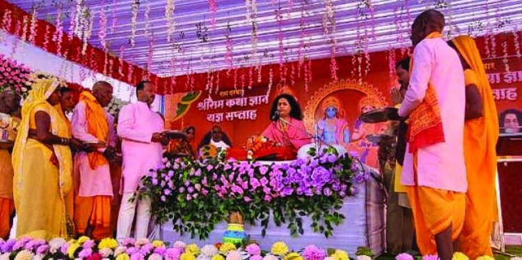 जहां श्री राम कथा का गुणगान होता है, वहां प्रभु खुद दर्शन देते हैं :- इंद्रश्रेवर देव महराज