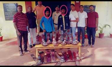 अरे ददा.. शासकीय भवनों से 15 पंखा चोरी करने वाले 3 आरोपी गिरफ्तार