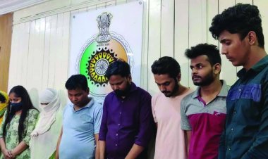 फर्जी कॉल सेंटर का भंडाफोड़, 3 महिला सहित 8 गिरफ्तार