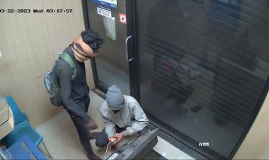 कुम्हारी में एटीएम लूटने का असफल प्रयास, पुलिस ने तीन आरोपी को पकड़ा