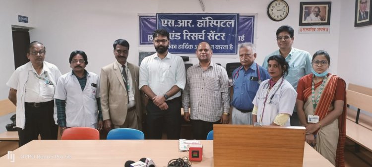 एस आर हॉस्पिटल ने नगर निगम भिलाई के 154 कर्मियो  का किया फ्री हेल्थ चेकअप, मुफ्त दवाएं भी दी गई