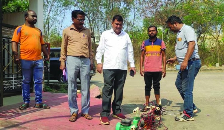 इंटरनेशनल कॉलोनी समेत श्रमिक बस्ती से 8 टुल्लू पंप जब्त, दो अवैध कनेक्शन को भी काटा