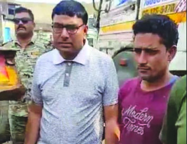 दो ट्रकों का नंबर मिला एक जैसा, ट्रेलर वाहन का मालिक, ड्राइवर और मैकेनिक गिरफ्तार