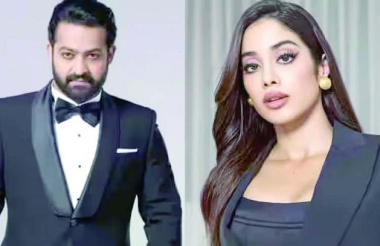 राजमौली ने शुरू की एनटीआर 30 की शूटिंग, जाह्न्वी का तेलुगू में डेब्यू