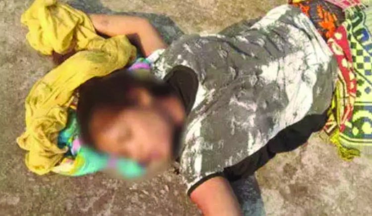 नाबालिग पत्नी की गला घोटकर हत्या, पति हत्या के मामले में पहले भी जा चुका है जेल