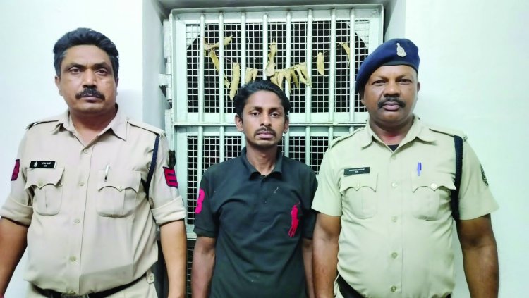 दुर्ग में छिपा था हत्या का आरोपी, रात्रि गश्त के दौरान मोहन नगर पुलिस ने पकड़ा
