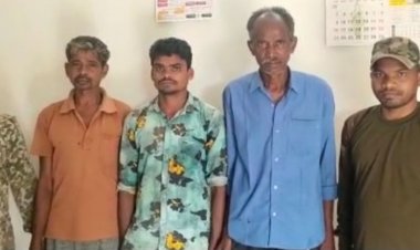 पानी डोबरी,चिलपरस के जंगलों से 3 नक्सली गिरफ्तार,आईईडी ब्लॉस्ट एव आगजनी के मामले में थे शामिल