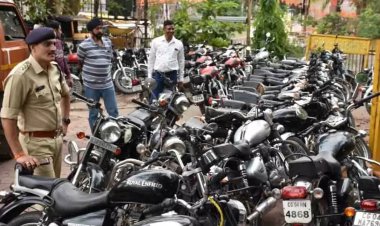 186 बुलेट चालकों पर कार्रवाई, पुलिस ने ठोका 5-5 हजार का जुर्माना