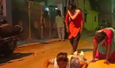 BJP में शामिल होने की 4 आदिवासी महिलाओं को मिली सजा, 1 किमी रेंगते हुए वापस सदस्यता लेने पहुंची TMC  कार्यालय