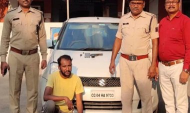 कार में पिस्टल लेकर घूमने वाले युवक गिरफ्तार