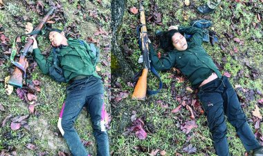 28 लाख इनामी दो महिला नक्सली कमांडर मुठभेड़ में ढेर