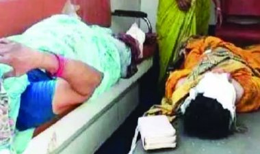 सवारी लेने के लिए खड़े मैजिक वाहन को बेकाबू ट्रेलर ने मारी टक्कर, 2 महिलाओं की मौत, 9 घायलों में 5 गंभीर