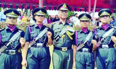 सेना की आर्टिलरी रेजिमेंट में पहली बार 5 महिला अफसरों को कमीशन