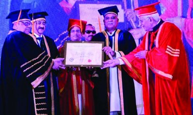 सीएम भूपेश बघेल को फ्रांस के प्रतिष्ठित सारबोन यूनिवर्सिटी ने किया सम्मानित