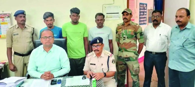 बच्चों एवं महिलाओं को काम दिलाने के बहाने बेच देता था दूसरे राज्यों में, एक महिला सहित चार आरोपी गिरफ्तार