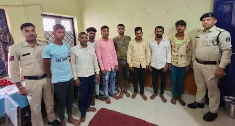 बेमेतरा सांप्रदायिक हिंसा: पिता-पुत्र की हत्या करने वाले 8 आरोपी गिरफ्तार