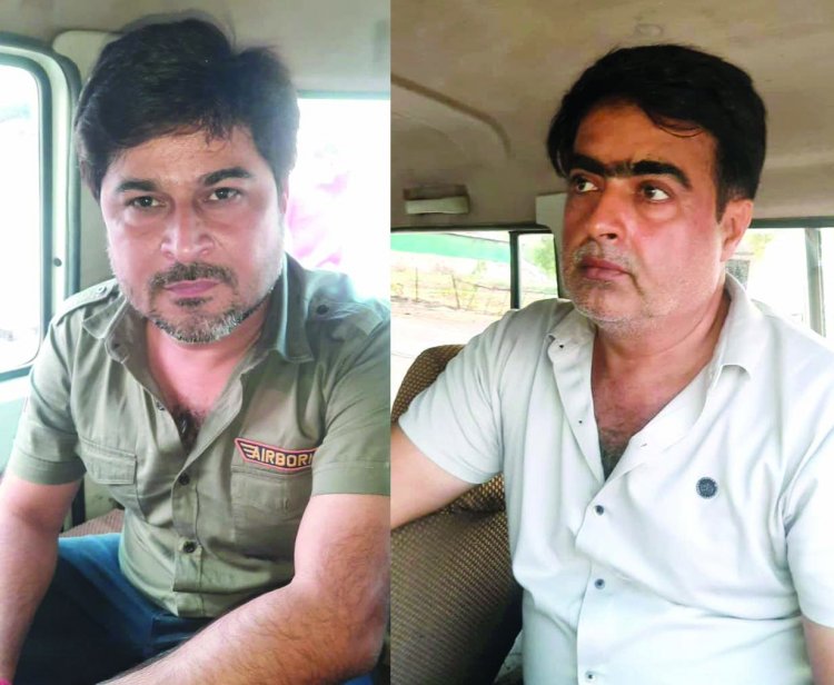 दो गुटखा व्यापारी नशीली दवा के साथ गिरफ्तार, पुलिस ने भेजा जेल