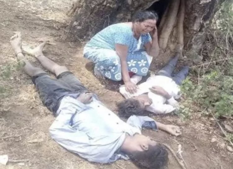 गाज गिरने से एक ही परिवार के दो युवकों की हुई मौत