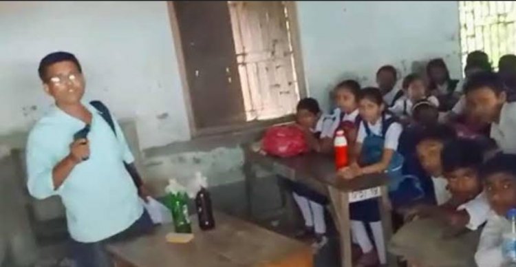 क्लास रूम में पिस्टल और पेट्रोल बम लेकर तांडव मचा रहे आरोपी को डीएसपी ने पत्रकार बनकर दबोचा