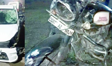 बुलेट और कार की टक्कर में भिलाई के दो युवकों की मौत