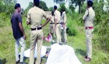 एक ही रस्सी में बंधी मिली युवती और बच्चे की लाश, हत्या की आशंका