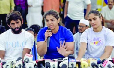 पहलवानों ने मेडलों को गंगा में बहाने का किया ऐलान